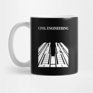 civil engineering, engineer building design Mug